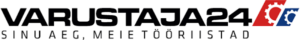 Varustaja 24_ logo valgel taustal_tehtud tööd
